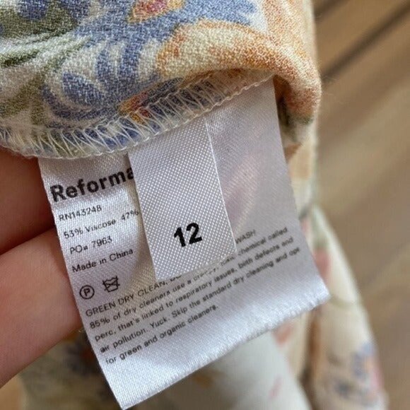 Reformation Fay Floral Jumpsuit - Picture 3 of 3